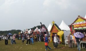 Festival Budaya Nusantara di Pakansari, Cibinong, Foto/Maya Melina