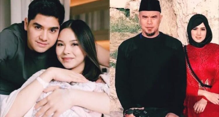 Foto Al Ghazali dan Alyssa Daguise. serta Ahmad Dhani Mulan Jamilah, Foto/Isitimewa