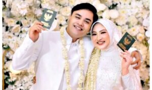 Foto Ressa Rossano menikahi sang kekasih, Fita, Foto/Isitimewa