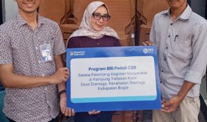 BRI Dewi Sartika Bogor menyalurkan bantuan Tanggung Jawab Sosial Lingkungan (TJSL), Foto, Isitimewa