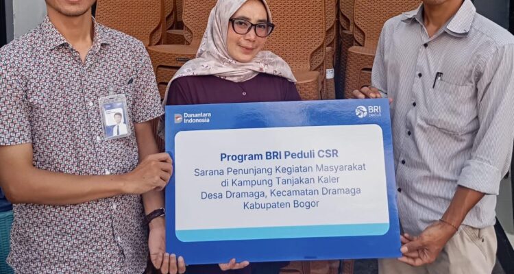BRI Dewi Sartika Bogor menyalurkan bantuan Tanggung Jawab Sosial Lingkungan (TJSL), Foto, Isitimewa