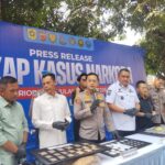 Polres Bogor mengungkap sebanyak 113 kasus penyalahgunaan narkoba selama periode Januari hingga Mei 2026, Foto/Adi Wirman