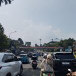 Kondisi terkini pantuan lalu linta di Simpang Gadog Puncak Bogor, Foto/Isitimewa