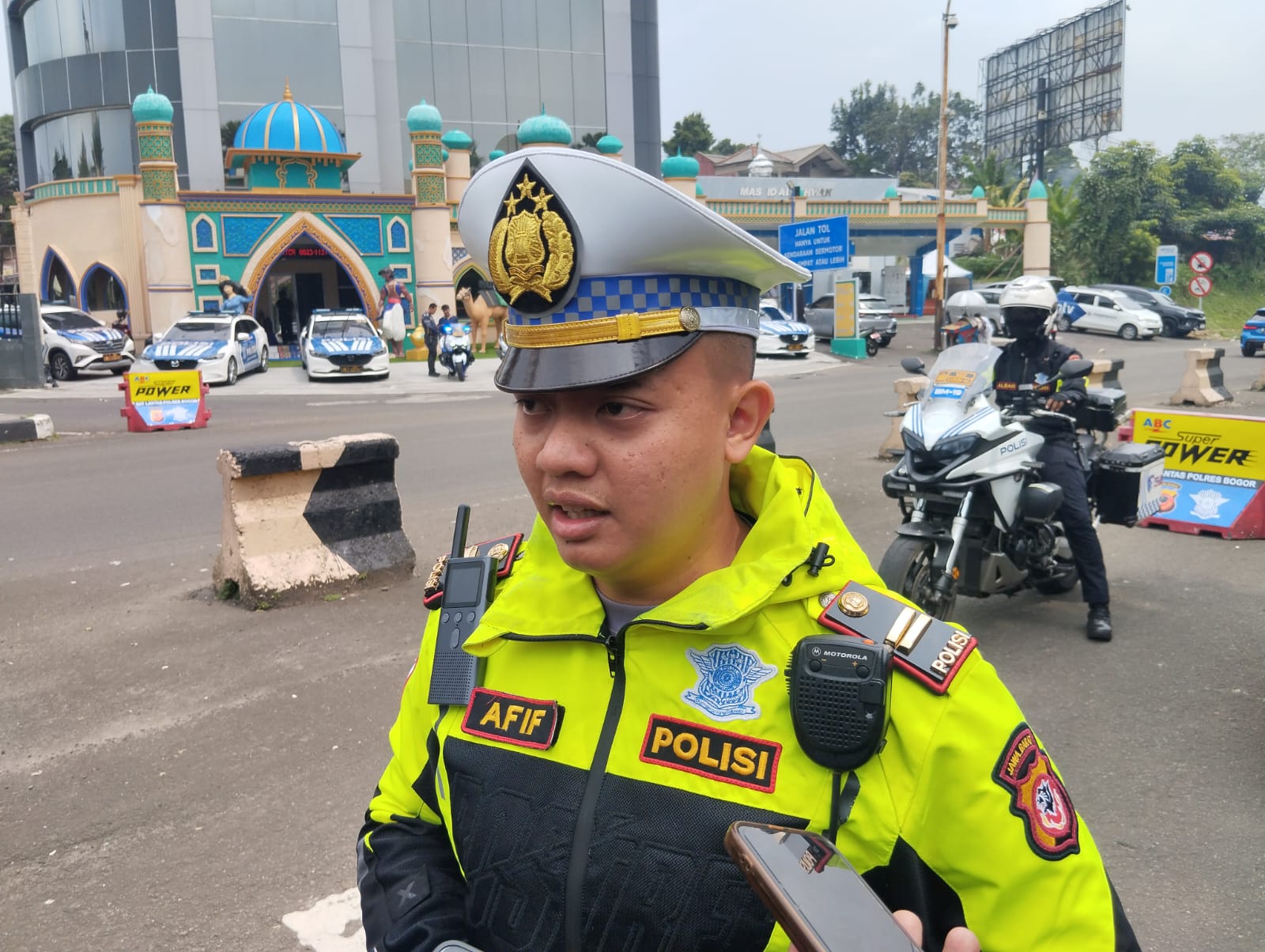 Kasatlantas Polres Bogor, Afif Widhi Ananto, Foto/Isitimewa
