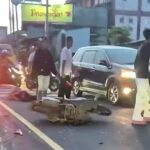 Motor korban mahasiswi yang tergelincir di Puncak Bogor, Foto/Isitimewa