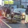 Motor korban mahasiswi yang tergelincir di Puncak Bogor, Foto/Isitimewa