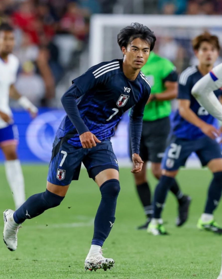 Pemain Timnas Jepang, KKaoru Mitoma, Foto/Instagram Kaoru Mitoma