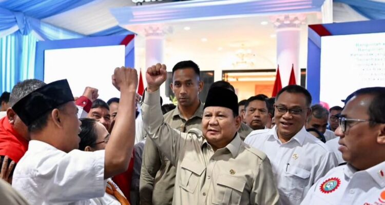 Presiden Prabowo Subianto meresmikan Museum Ibu Marsinah dan Rumah Singgah di Desa Nglundo, Kecamatan Sukomoro, Kabupaten Nganjuk, Jawa Timur, Foto/Istimewa