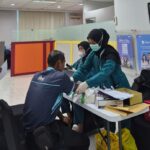 BRI Cabang Depok menggelar pemeriksaan kesehatan berkala. kepada pekerjanya, Foto/Isitimewa