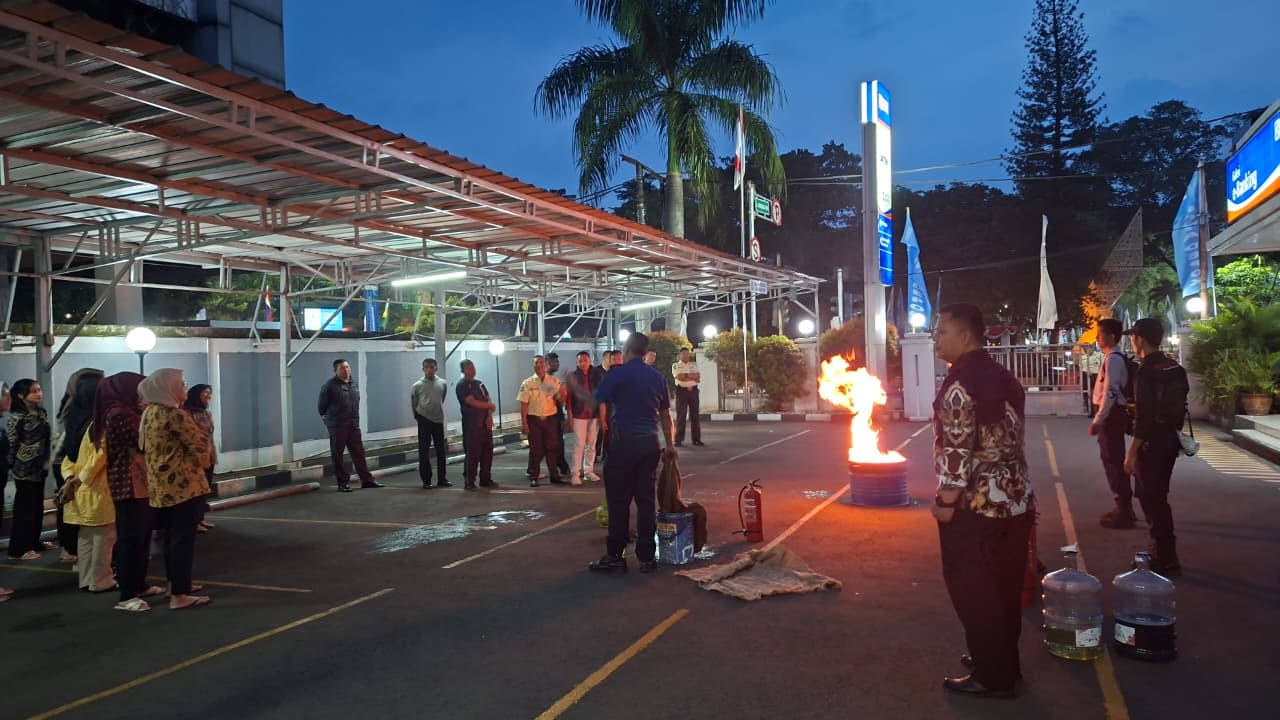 BRI Cabang Depok gelar sosialisasi penanggulangan bersama Damkar Kabupaten Bogor, Foto/Isitimewa