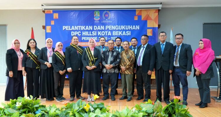 Ketua DPRD Kota Bekasi, Dr. Sardi Effendi, menghadiri pelantikan Pengurus DPC Himpunan Lembaga Pelatihan Seluruh Indonesia (HILLSI) Kota Bekas, Foto/Isitimewa
