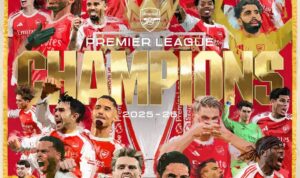 Aresenal Juara Premier League 2025/2026, Foto/IFoto Instagram Arsenal