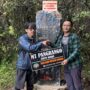 Dua Pendaki Gunung yang menaiki Gunung Pangrango, Foto/Isitimewa