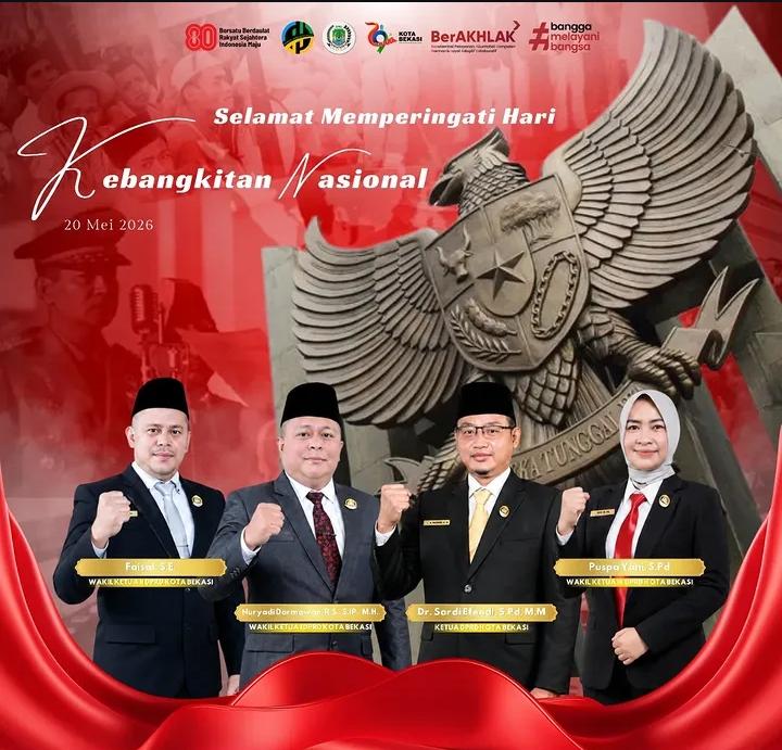 Jajaran pimpinan Dewan Perwakilan Rakyat Daerah (DPRD) Kota Bekasi, Foto/Isitimewa