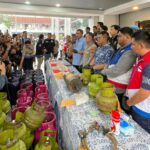 Polres Bogor bersama Pemerintah Kabupaten Bogor saat melakukan pres rilis pengungkapan Tambang Ilegal, Foto/Isitimewa
