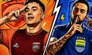 Persib Bandung dan Borneo FC Samarinda, Foto/Instagram Persib Bandung dan Borneo FC Samarinda, Foto/Instagram