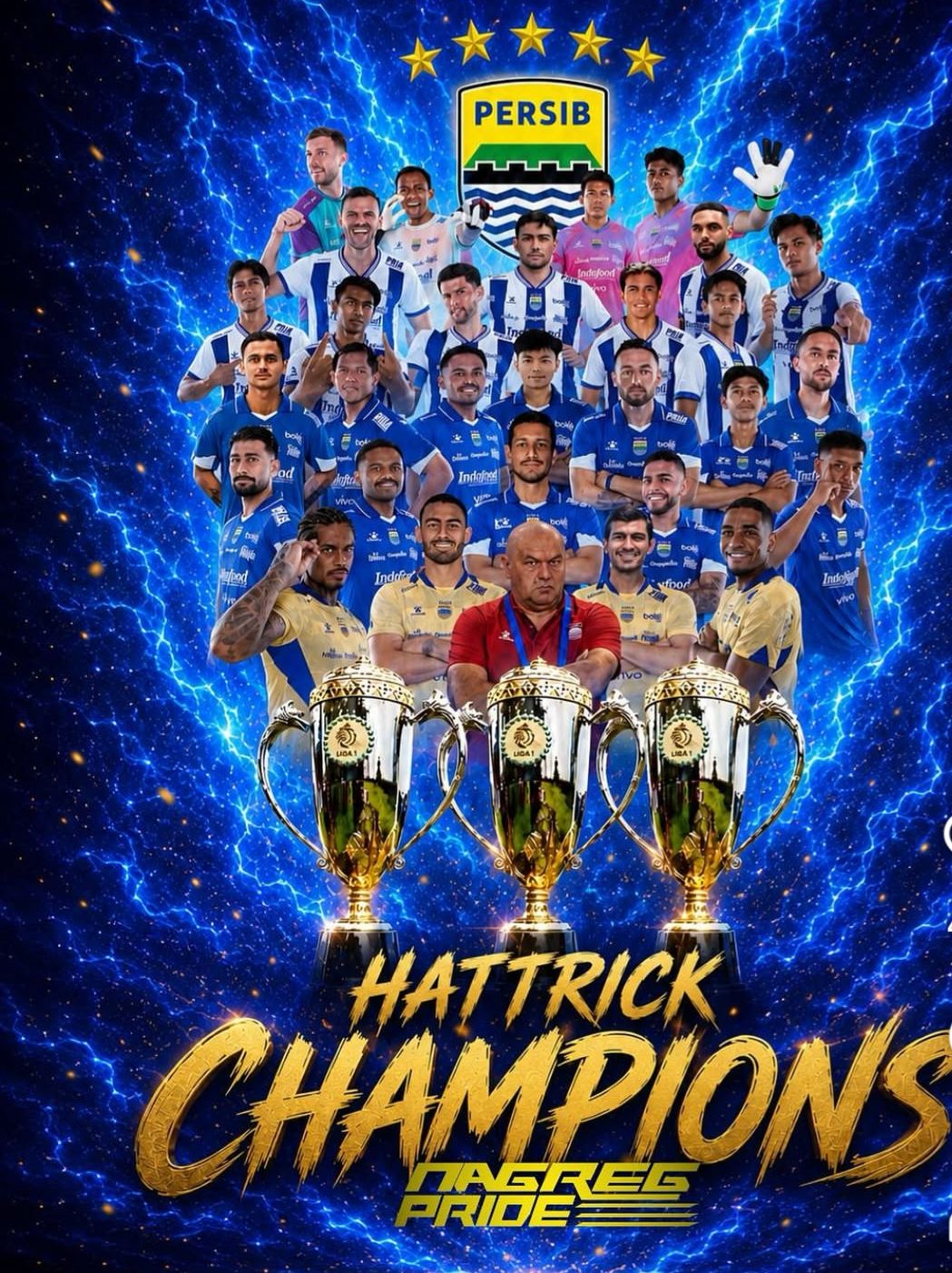 Persib Bandung Juara musim 2025-2026, Foto/Isitmewa
