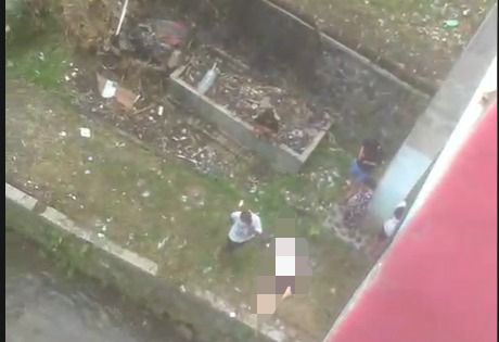 Seorang pria ditemukan tergeletak dibawah jembatan Kampung Kramat Peldang Bogor, Foto/Isitimewa