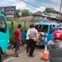 kondisi angkot yang mengalami kecelakaan di Cibungbulang Bogor, Foto/Isitimewa