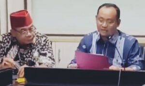 Ketua DPRD Kota Bekasi, Sardi Efendi bersama Ketua Komisi IV Adelia, Foto/Isitimewa