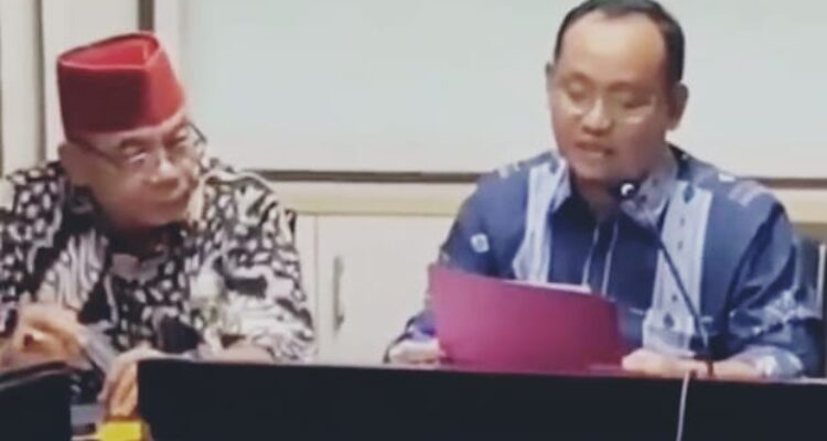 Ketua DPRD Kota Bekasi, Sardi Efendi bersama Ketua Komisi IV Adelia, Foto/Isitimewa