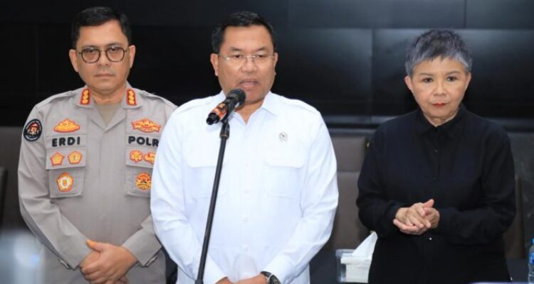 Wakil Kepala Badan Gizi Nasional (BGN) bersama Satgas Makan Bergizi Gratis (MBG) Polri, Foto/Isitimwa