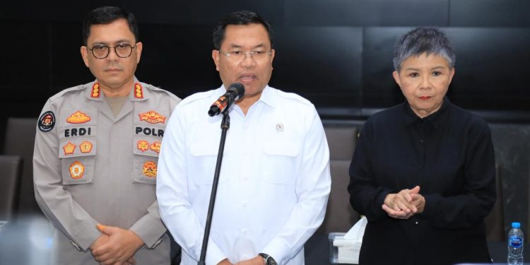 Wakil Kepala Badan Gizi Nasional (BGN) bersama Satgas Makan Bergizi Gratis (MBG) Polri, Foto/Isitimwa