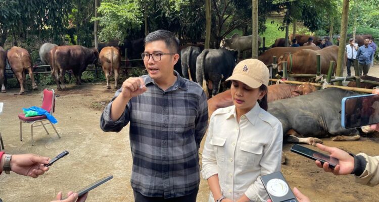 Ketua DPRD Kabupaten Bogor, Sastra Winara bersama Anggota DPR RI, Marlyn Maisarah , Foto/Istimewa