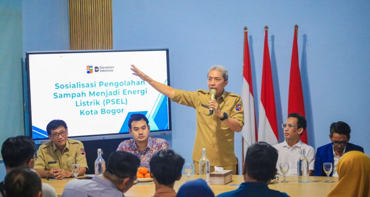 Wali Kota Bogor saat mensosialisasikan PSEL, Foto/Diskominfo Kota Bogor