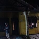 Kondisi rumah warga di Pamijahan usai terbakar,Foto/Istimewa