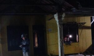 Kondisi rumah warga di Pamijahan usai terbakar,Foto/Istimewa Kondisi rumah warga di Pamijahan usai terbakar,Foto/Istimewa