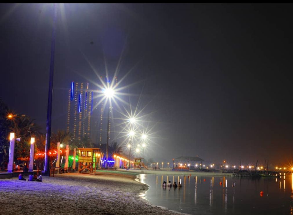 Suasana Pantai Ancol Jakarta, Foto/SS Instagram