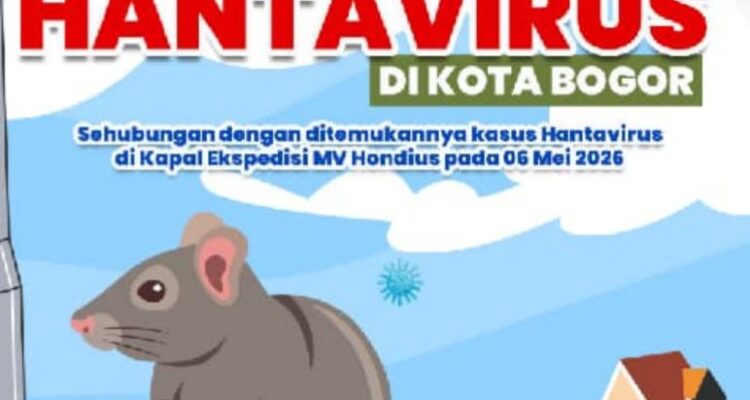 Dinas Kesehatan (Dinkes) Kota Bogor mengeluarkan pernyataan resmi terkait kewaspadaan terhadap Hantavirus menyusul temuan kasus di Kapal Ekspedisi MV Hondius pada awal Mei 2026, Foto/Istimewa