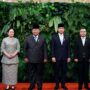Presiden Prabowo Subianto berfoto bersama dengan Wakil Presiden RI, Ketua DPR RI, dan para Wakil Ketua DPR RI pada acara Pidato Presiden RI pada Rapat Paripurna DPR RI ke-19 Masa Persidangan V Tahun Sidang 2025-2026 dalam Rangka Penyampaian Kerangka Ekonomi Makro (KEM) dan Pokok-Pokok Kebijakan Fiskal (PPKF) Rancangan Anggaran Pendapatan dan Belanja Negara (RAPBN) Tahun Anggaran 2027 yang digelar di Ruang Rapat Paripurna Gedung Nusantara MPR/DPR/DPD RI, Jakarta, pada Selasa, 20 Mei 2026. Foto: BPMI Setpres