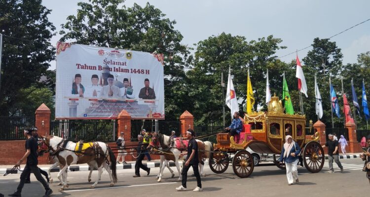 Kegiatan parade budaya dalam rangka helaran HJB ke 544 di Kabupaten Bogor, Foto/Istimewa