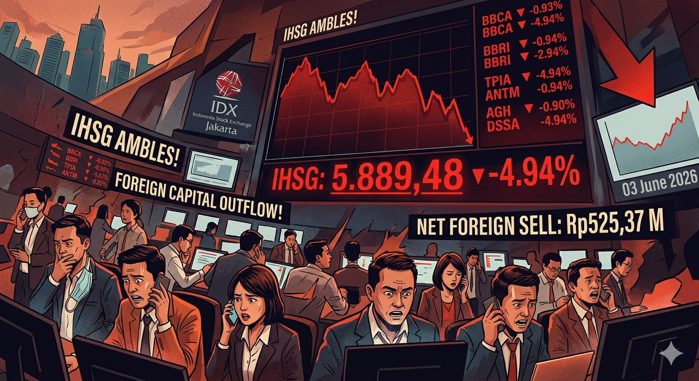 Gambar Ilustrasi Indeks Harga Saham Gabungan (IHSG), Foto/Gemini Ai