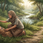 Gambar Ilustrasi penemuan seorang bayi perempuan yang diduga baru lahir dalam kondisi terlantar di pinggir Sungai Cibinong,, Foto/ISitimiwa