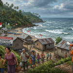 Gambar Ilustrasi Evakuasi saat Tsunami Guncang Filipina