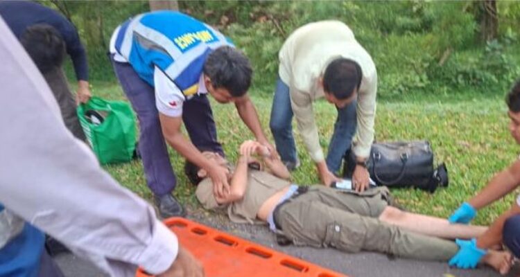Pengendara yang alami kecelakaan Tol Jagorawi KM 30 Cibinong, Foto/Isitimewa