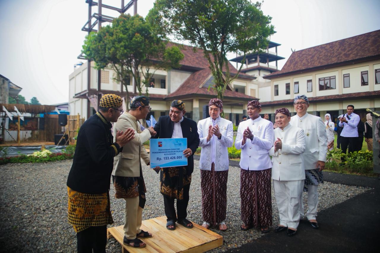 PT Bank Pembangunan Daerah Jawa Barat dan Banten Tbk, Bank BJB ikut mendukung Aktivasi Museum Pajajaran Kota Bogor, Foto/Isitimewa