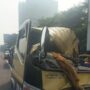 Kondisi truk yang ringsek saat mengalami kecelakaan d, Foto/Isitimewa To Jagorawi