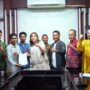 AMI melakukan audiensi dengan Komisi IV DPRD Kota Bekasi untuk menyampaikan aspirasi dan menyerahkan dokumen tuntutan terkait dugaan penyimpangan anggaran dalam pengadaan kendaraan Dinas Kesehatan, Foto/Setwan DPRD Kota Bekasi