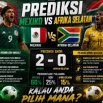 :aga Pembvuka Piala Dunia 2026 mempertemukan Meksiko VS Afrika Selatan, Foto/Isitimewa