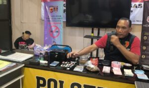 Jaringan peredaran narkotika jenis tembakau sintetis yang diduga telah beroperasi selama satu tahun di wilayah Cileungsi, berhasil dibongkar, Foto/Isitimewa