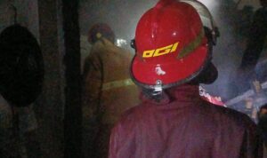 Kondisi rumah yang terbakar di Ciamoea Bogor, Foto/Isitimewa