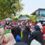 Masyarakat saat menghadiri Festival Ekonomi Kreatif Situ Gede, Foto/Maya Melina
