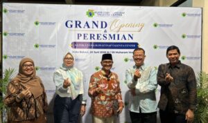 Anggota DPRD Kota Bekasi Fraksi PKS, H. Alimudin, S.Pd.I., M.Si., menghadiri grand opening dan peresmian Klinik Utama Rawat Inap Talenta Center, Foto/Isitimewa