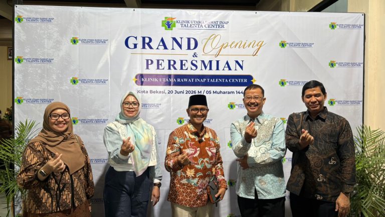 Anggota DPRD Kota Bekasi Fraksi PKS, H. Alimudin, S.Pd.I., M.Si., menghadiri grand opening dan peresmian Klinik Utama Rawat Inap Talenta Center, Foto/Isitimewa
