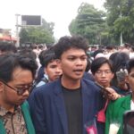 Koordinator Aliansi BEM Se-Bogor Raya, Indra Mahfuzi, Foto/Maya Melani