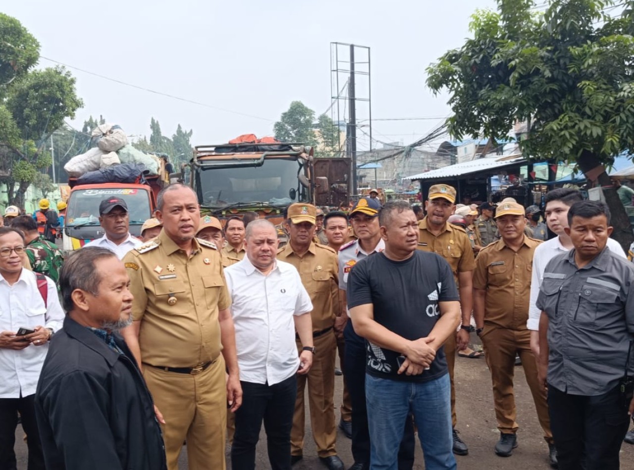 Wakil Ketua DPRD Kota Bekasi, Faisal, bersama Wali Kota Bekasi,Foto/Isitimewa